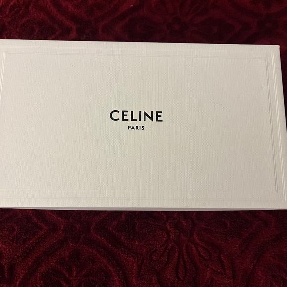 Celine leather phone case / sunglasses bag - Picture 2 of 6